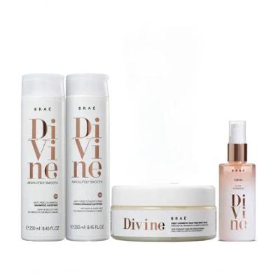 Kit Shampoo E Condicionador 2x250ml + Máscara 200g + Sérum 60ml Divine Braé