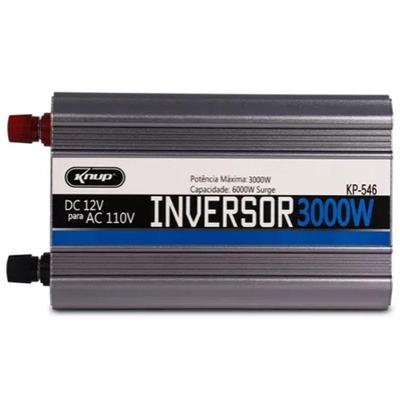 Inversor 12v 110v 3000w Transformador Tensão Kp546 Conversor
