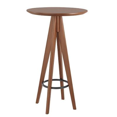 Mesa Decorativa Bistro Madeira Maciça Ozil Imbuia