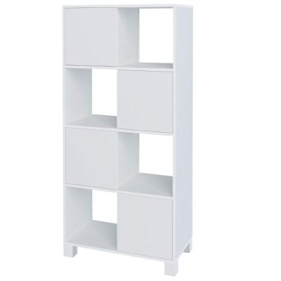 Armário Multiuso 02 Portas Com Nichos Wally Branco A02