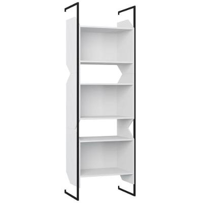 Estante Multiuso com Suporte e Nichos Branco