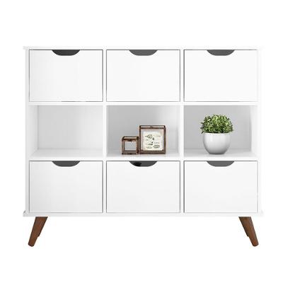 Nicho Organizador C/ 6 Gavetas Branco/Branco