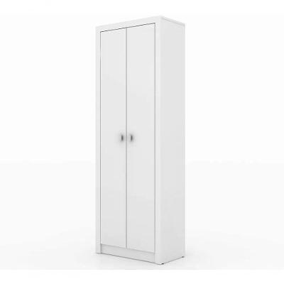 Armário 02 Portas Para Escritório Me4105 Branco Branco