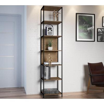 Estante Multiuso 06 Prateleiras 27808 Vermont Preto Fosco