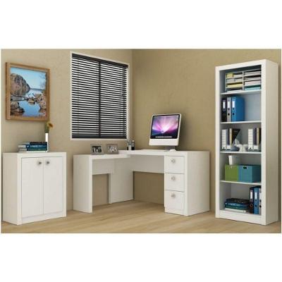Ambiente Para Home Office 03 Peças Branco