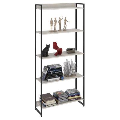 Estante Livreiro Multiuso Dynamica Industrial 80Cm 5 Prateleiras C08 Snow