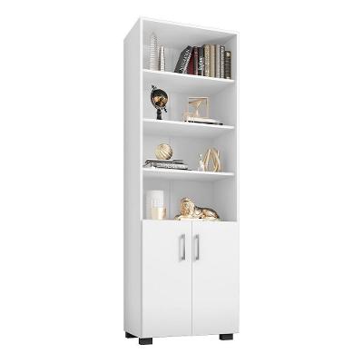 Livreiro Office Brian 02 Portas Pequenas L01 Branco Tx