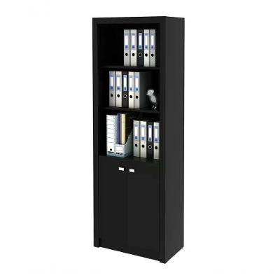 Armário Para Escritório Me4110 Preto Tecno Mobili Preto