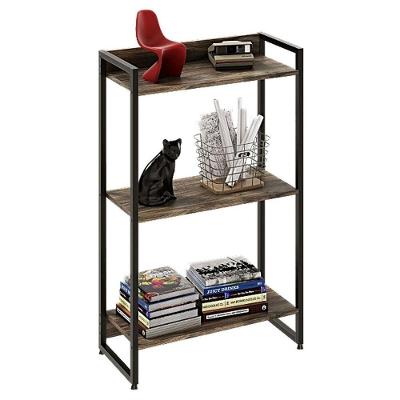 Estante Livreiro Multi Dynamica Industrial 60cm 3 Prateleiras C08 Carvalho Dark