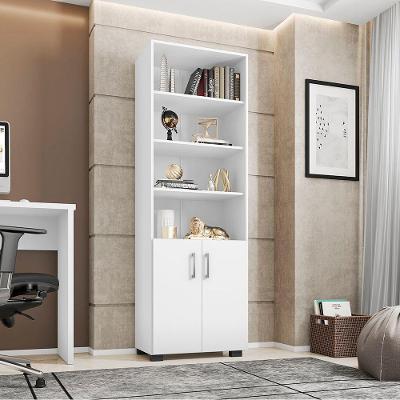 Livreiro Office Brian 02 Portas Pequenas L01 Branco Tx