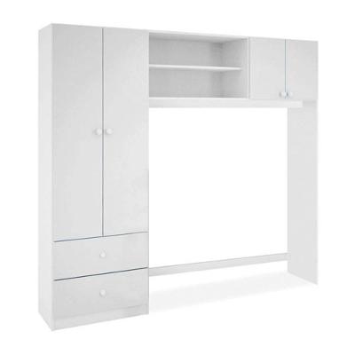 Guarda Roupa Conjugado Infantil Ternura Branco