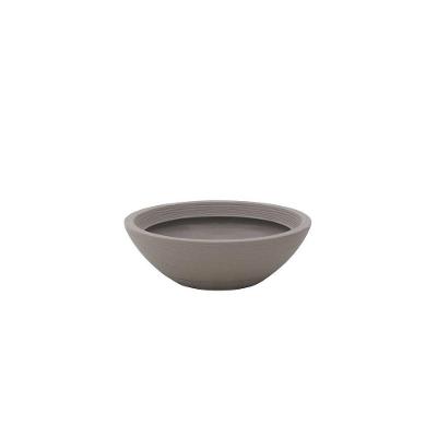 Vaso Tramontina Indi 13 Cm Em Polietileno Concreto Tramontina