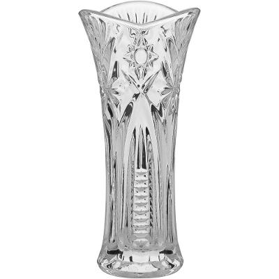 Vaso 18X8X8Cm Vidro Transp