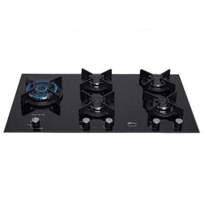 Fogão Cooktop Fischer 5q Tc Infinity Duo Blaze Gás Mesa Vidro 31800 Bivolt