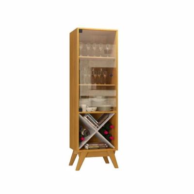 Cristaleira Graça 1 Porta E Adega Jcm Movelaria Cinamomo Off White