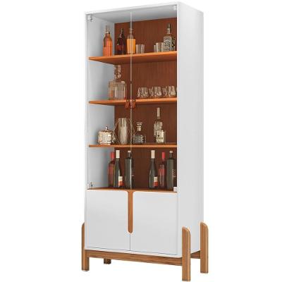 Cristaleira 4 Portas Para Sala De Estar 50519 Branco Cedro Dcasa Branco Cedro