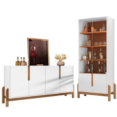Cristaleira 050519 E Buffet 050518 Para Sala Branco Cedro Dcasa Branco Cedro
