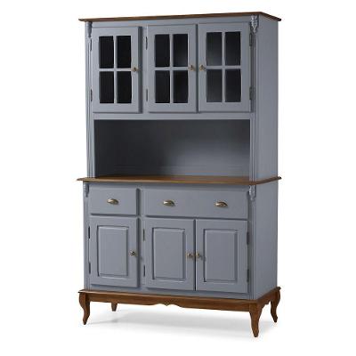 Arca Oratório 3 Portas, 2 Gavetas E 3 Portas Vidro Hannover - M560804 Garapa - Verniz