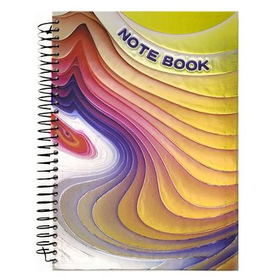 Caderno 3d Capa Dura 190 Páginas Espiral Volta Aulas