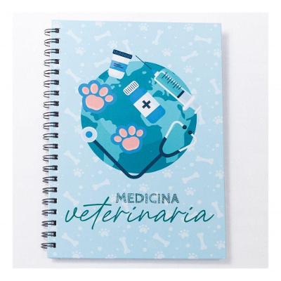 Caderno De Anotações - Coleção Profissões - Capa Dura Profissões Veterinária
