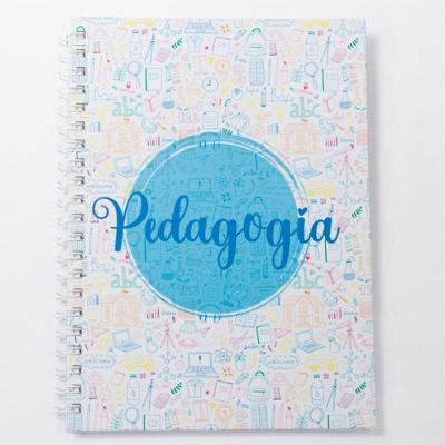Caderno Universitário 100fls Pedagogia Profissões Cor Pedagogia