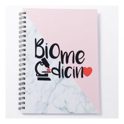 Caderno Universitário 100fls Biomedicina Profissões Cor Biomedicina