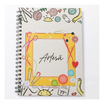 Caderno Universitário 100fls Artesã Profissões Cor Artesã