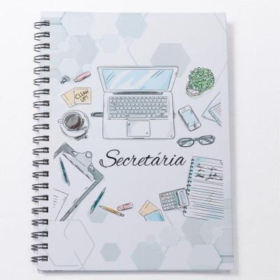 Caderno Universitário 100fls Secretária Profissões Cor Secretária