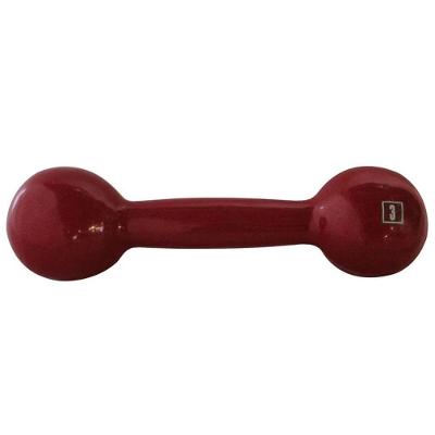 Halteres Ferro Fundido Emborrachado Crossfit Academia 3,0Kg