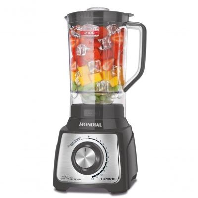 Liquidificador Mondial Turbo Platinum L-1200-pi 127v