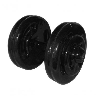 Dumbbell Emborrachado Treinamento Funcional Academia 24Kg.