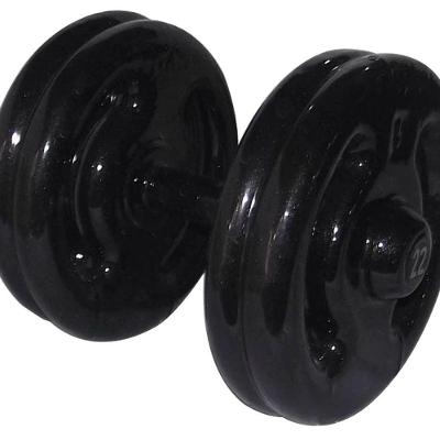Dumbbell Emborrachado Treinamento Funcional Academia 22kg