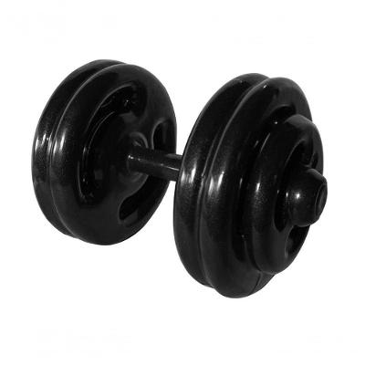 Dumbbell Emborrachado Treinamento Funcional Academia 26Kg.