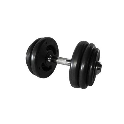 Dumbbell Injetado Com Pegada Cromada Academia Fitness 20Kg