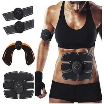 Aparelho Muscular Tonificador Eletroestimulador Abdômen Braço/Perna Bumbum 4 Em 1 Eletromuscular