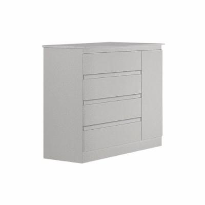 Cômoda 4 Gavetas e 1 Porta Valverde Móveis Neve