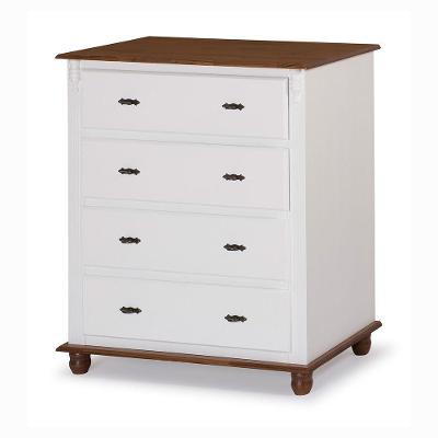 Cômoda 4 Gavetas - M550400 Garapa - Verniz