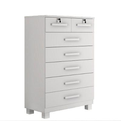 Cômoda New Barcelona 7 Gavetas Benetil Branco