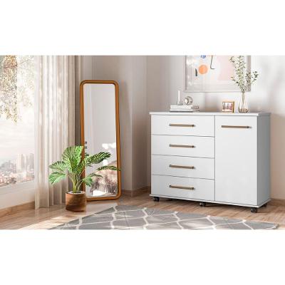 Cômoda Flora 4 Gavetas Branco