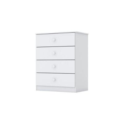 Cômoda Infantil 04 Gavetas Labirinto Henn Branco