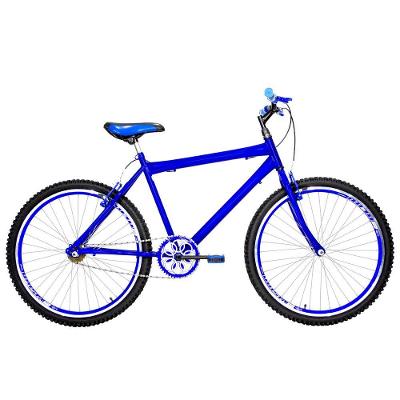 Bicicleta Masculina Aro 26 Mtb Aero Cor Azul