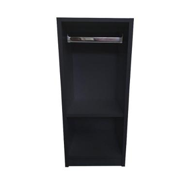 Armário Bonecas Infantil Preto Em Mdf