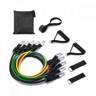 Kit 11 Peças Elásticos Para Exercício Extensor Funcional - Completo Jt-003 Lt-011