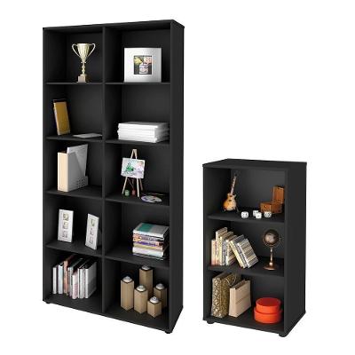Jogo De Estantes Hastings Preto