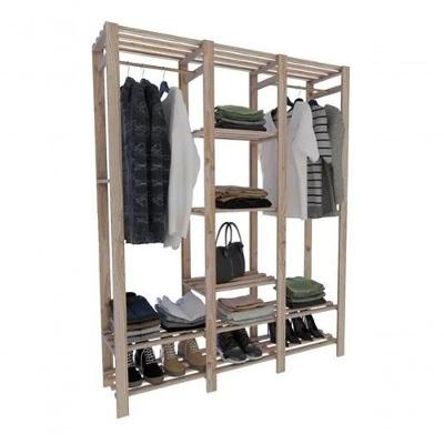 Sapateira Organizadora Moderno 140x170cm Com Prateleira Organizador