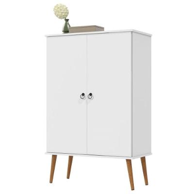 Sapateira Multiuso Spazio 02 Portas Branco Patrimar Móveis