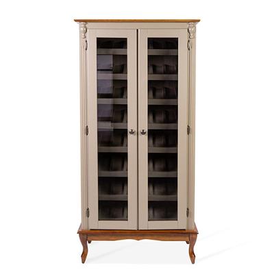 Adega Antique Com 2 Portas De Vidro - 2073-V Cor Laca - Nude