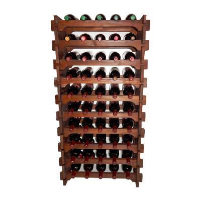 Adega Vinho Madeira 50 Garrafas Imbuia C05