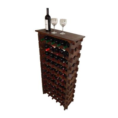 Adega Vinho Madeira 70 Garrafas Tipo Mesinha Imbuia C05