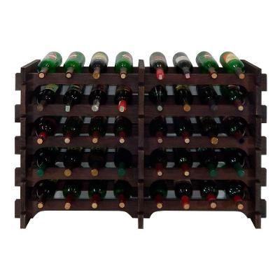 Adega Vinho Madeira 40 Garrafas Imbuia Cevey Adegas e Artesanatos